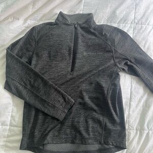 Vineyard Vines Performance Gray and Blue Pullover